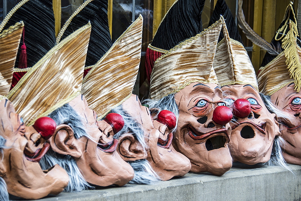 Carnival masks, Carnival of Basel, canton of Basel, Switzerland