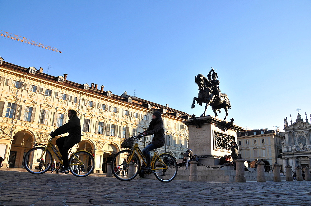 Piazza San Carlo, Turin, Piedmont, Italy