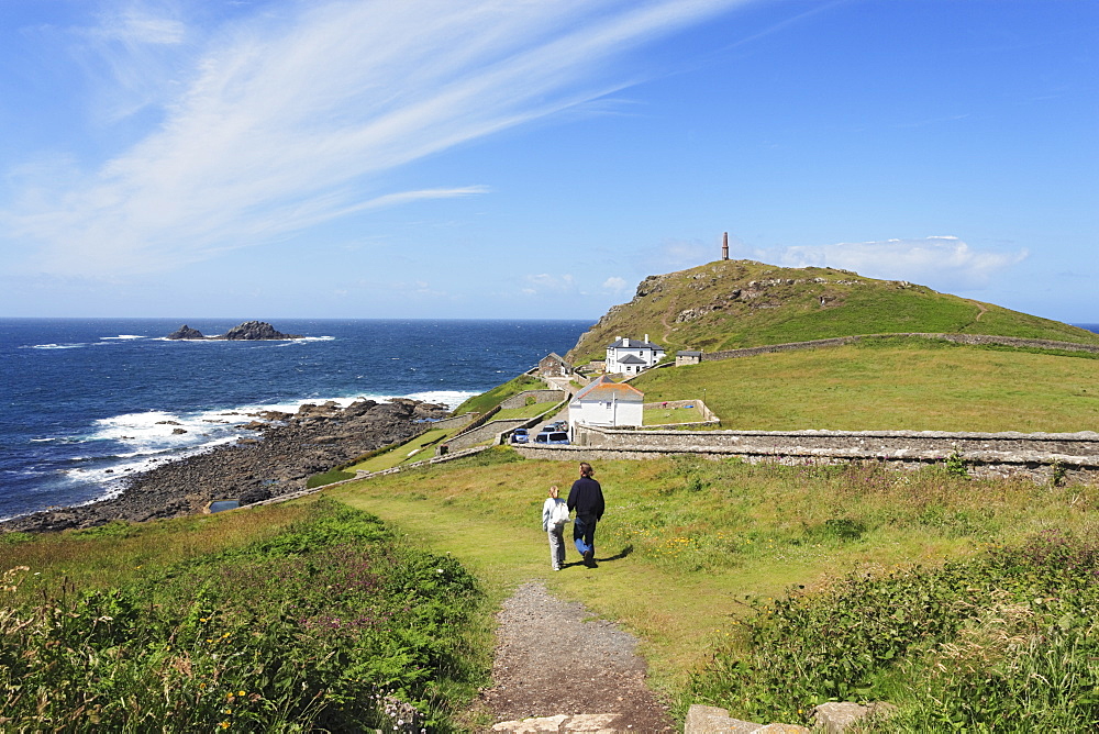 Cape Cornwall, Penwith peninsula, Cornwall, England, United Kingdom