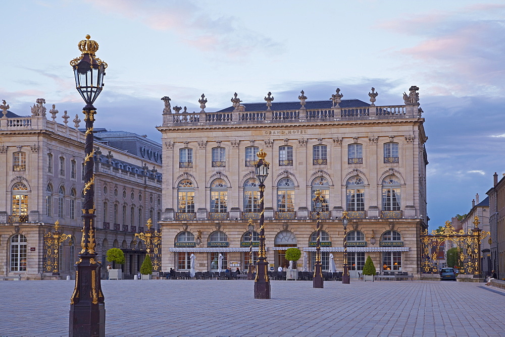 La Place Stanislas in Nancy, Unesco World Cultural Heritage, Meurthe-et-Moselle, Region Alsace-Lorraine, France, Europe