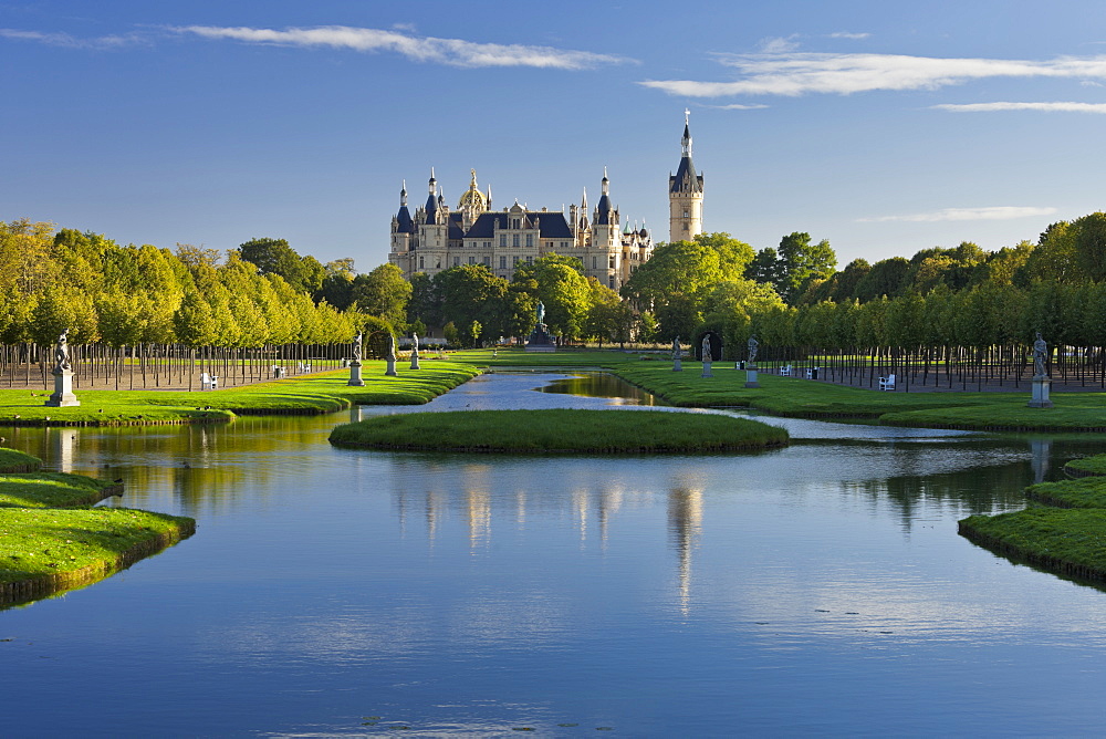 Schwerin castle, Schwerin, Mecklenburg-Vorpommern, Germany