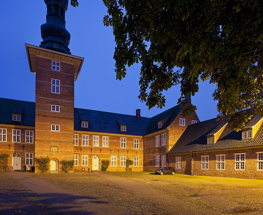 Castle near Husum, Schleswig-Holstein, Deutschland