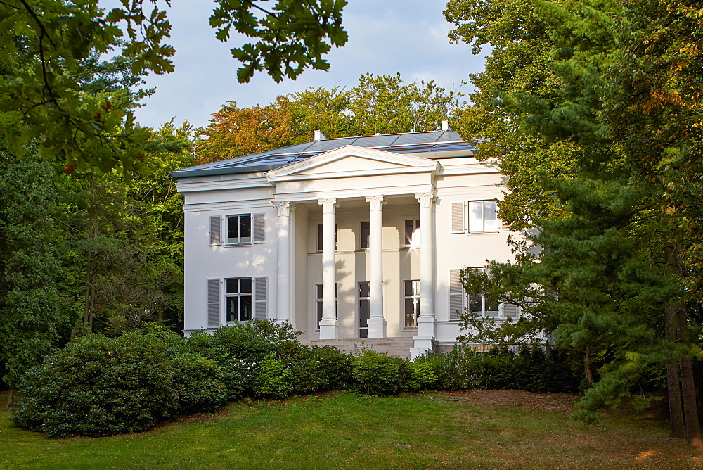 Oppenheim Villa along the beach promenade, Heringsdorf, Island of Usedom, Baltic Sea Coast, Mecklenburg Western Pommerania, Germany