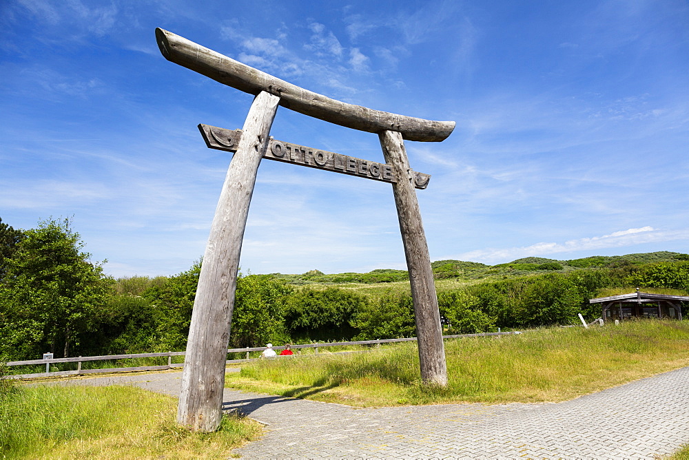 Otto Leege nature trail, Juist Island, Nationalpark, North Sea, East Frisian Islands, East Frisia, Lower Saxony, Germany, Europe