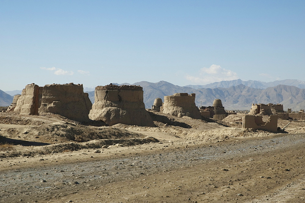 Brick kilns in the outskirts of Kabul,, Afghanistan