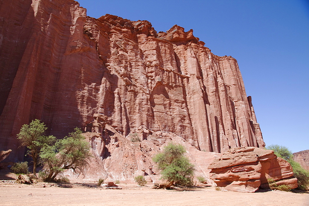 La Catedral (The Cathedral) Formation, Talampaya National Park, La Rioja, Argentina