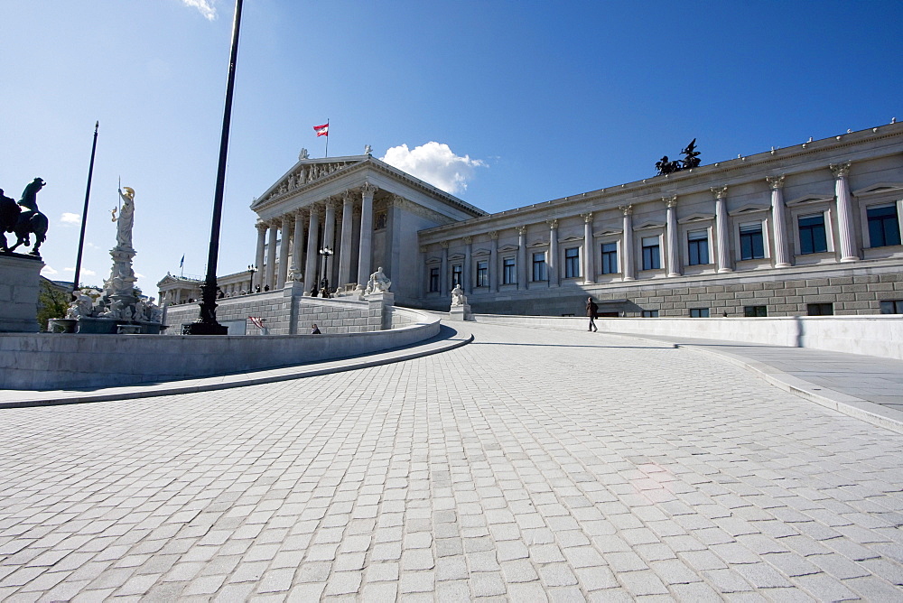 Parliament building, Vienna (Wien), Austria