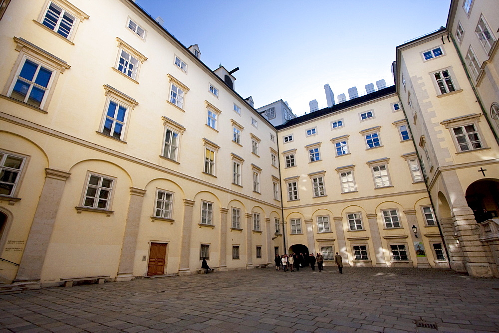 Schweizerhof (Swiss courtyard), Hofburg Imperial Palace, Vienna (Wien), Austria