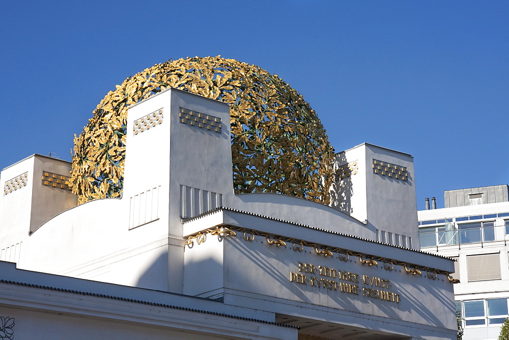 Wiener SecessionsgebâˆšÂ§ude (Secession House), Vienna (Wien), Austria