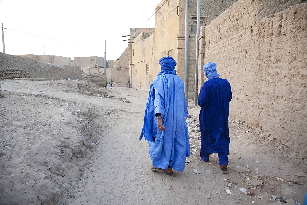 Tuareg men, Timbuktu, Mali