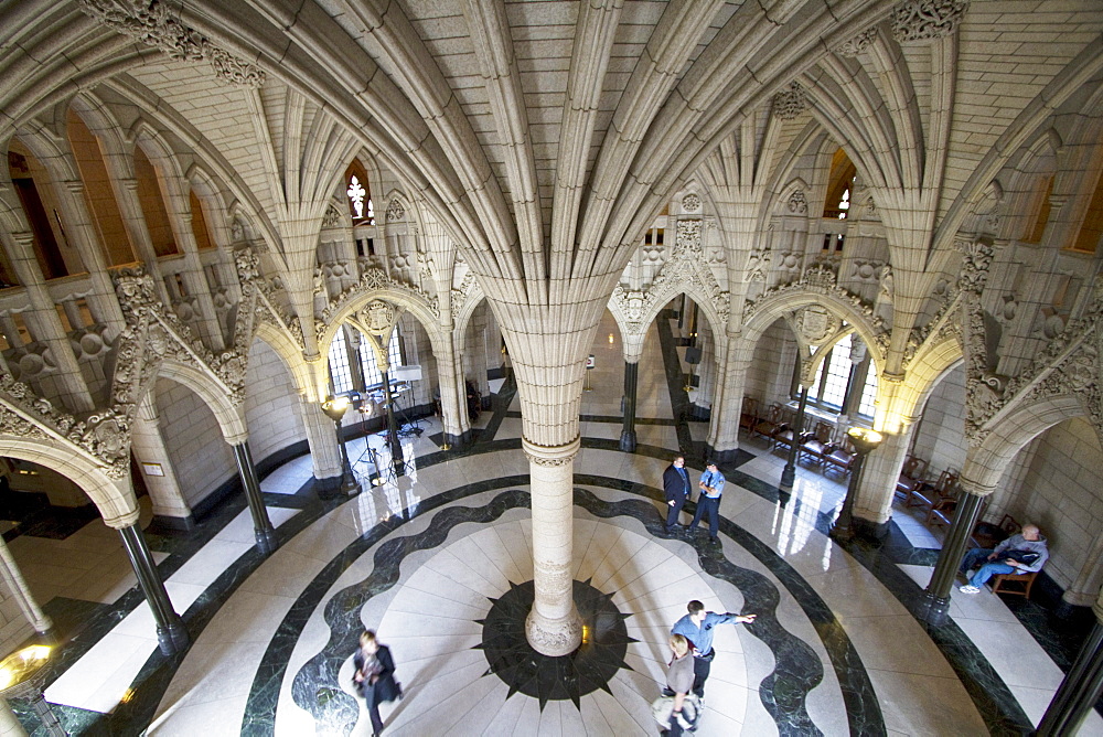 Confederation Hall at the Parliament Buildings, Ottawa, Ontario, Canada