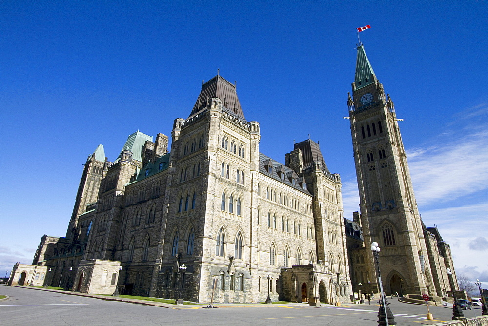 Centre Block of the Parliament Buildings, Ottawa, Ontario, Canada