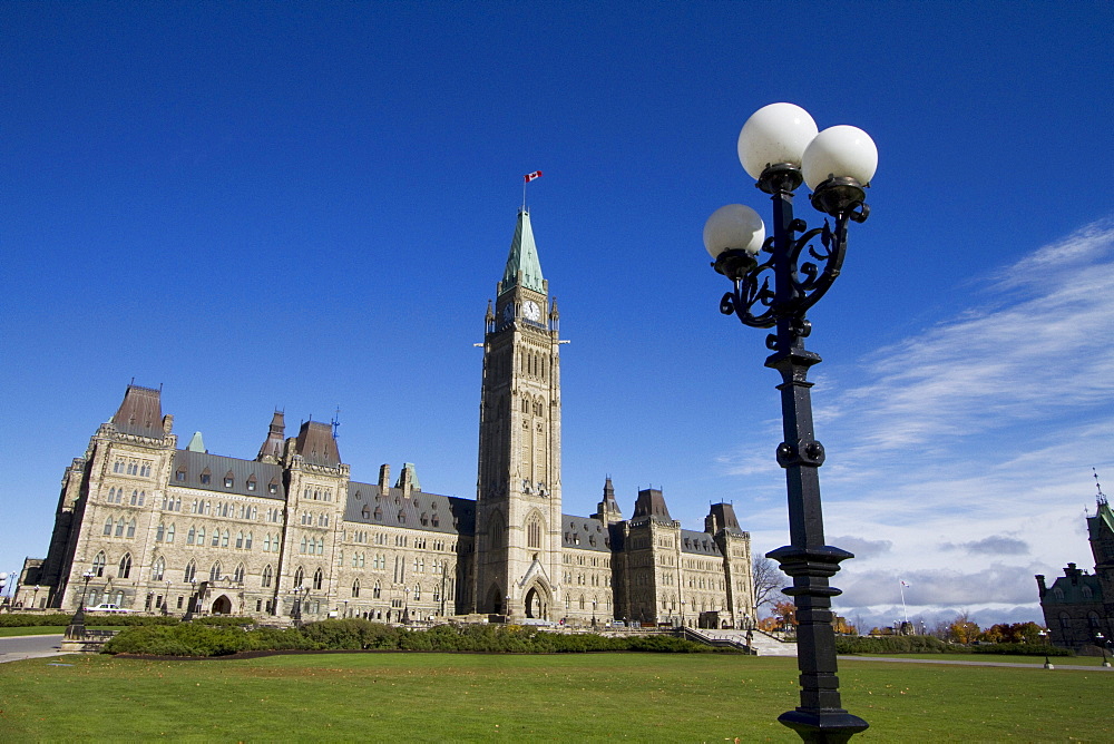 Centre Block of the Parliament Buildings, Ottawa, Ontario, Canada