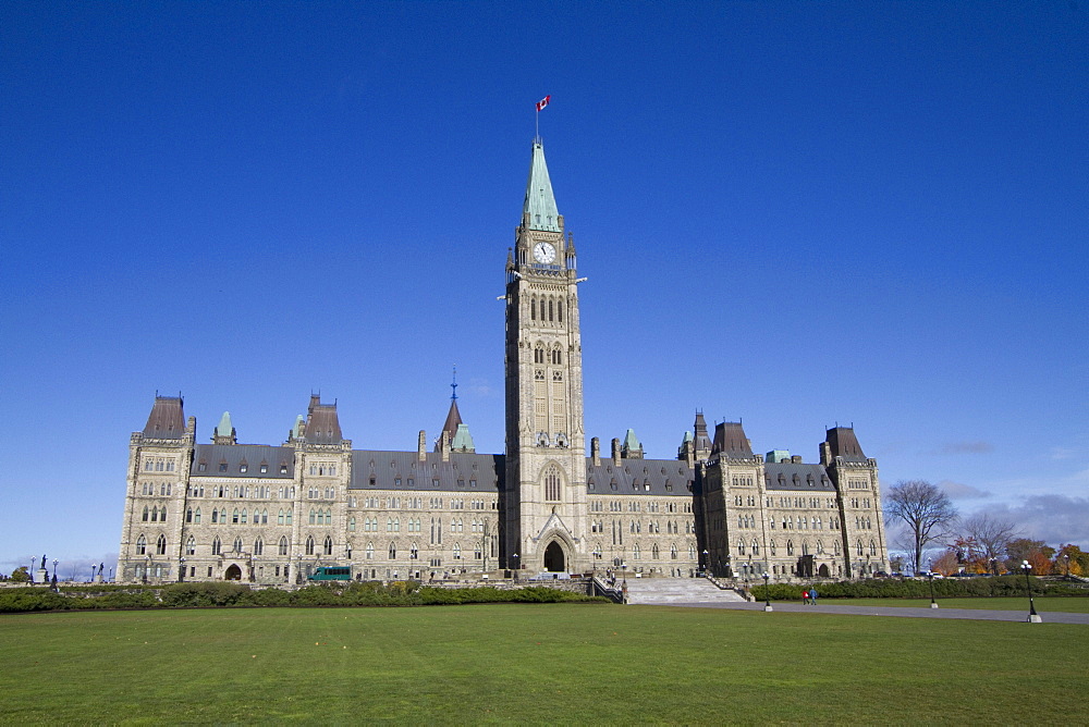 Centre Block of the Parliament Buildings, Ottawa, Ontario, Canada