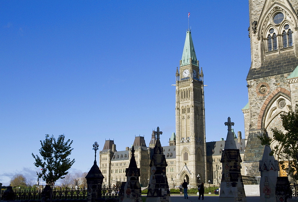 Centre Block of the Parliament Buildings, Ottawa, Ontario, Canada