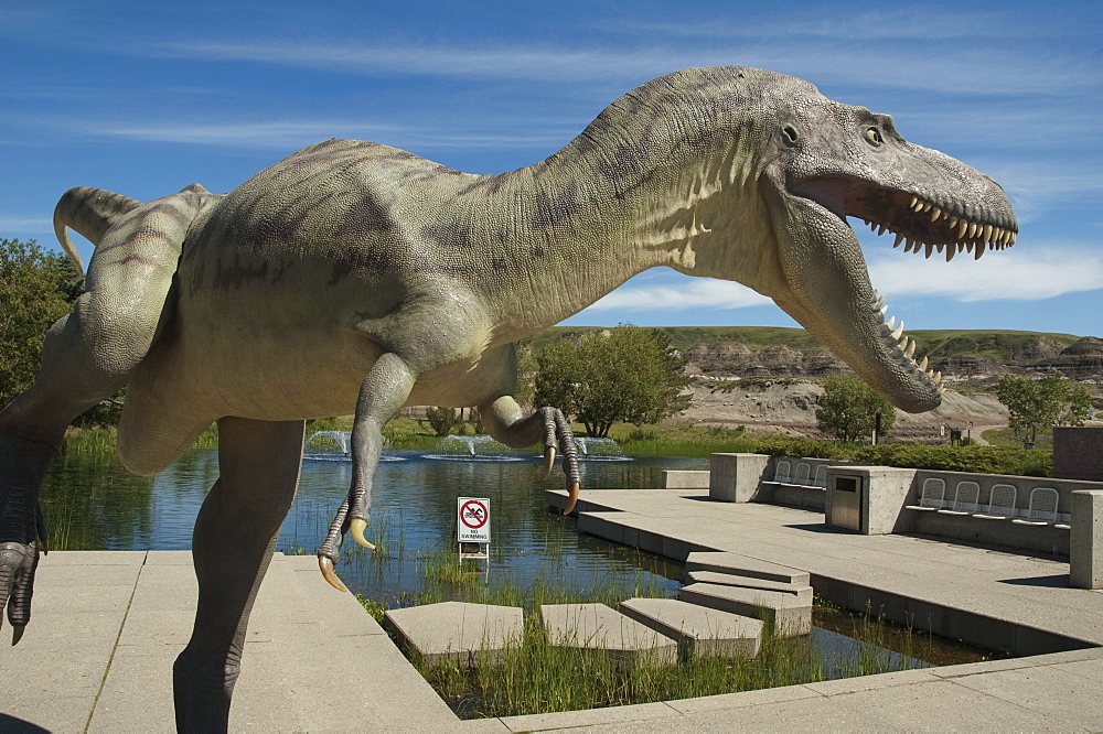 Tyrannosaurus rex, Royal Tyrell Museum, Drumheller, Alberta, Canada