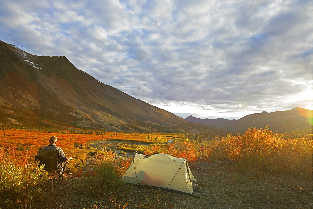 Sunset on the North Canol Road, Yukon