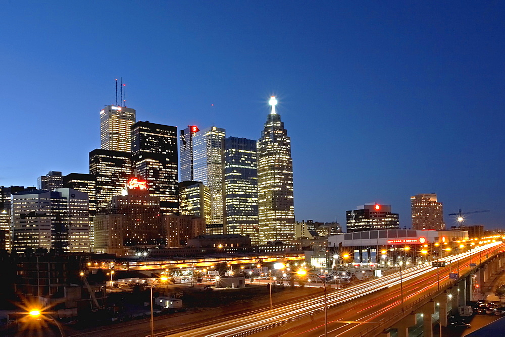 City Skyline from Harbourfront, Toronto, Ontario