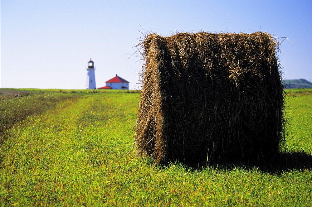 Anse a la Cabane Lighthouse, Iles de la Madeleine Qubec.