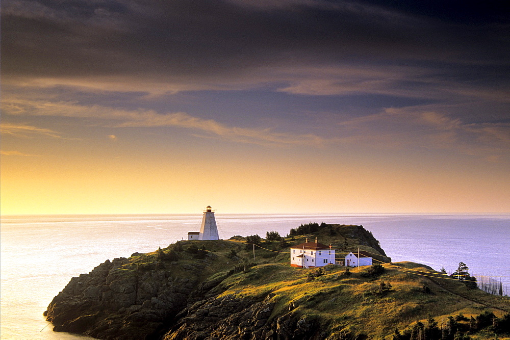 Sunrise, Swallowtail lighthouse, Grand Manan Island New Brunswick.