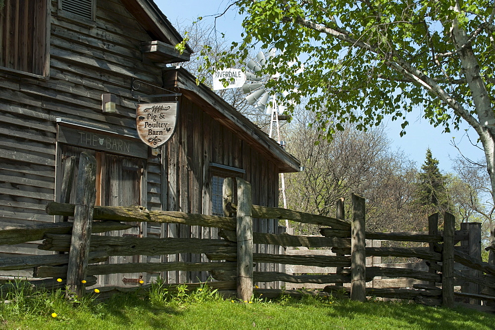 Pig and Poultry Barn, Riverdale Farm, Toronto, Ontario