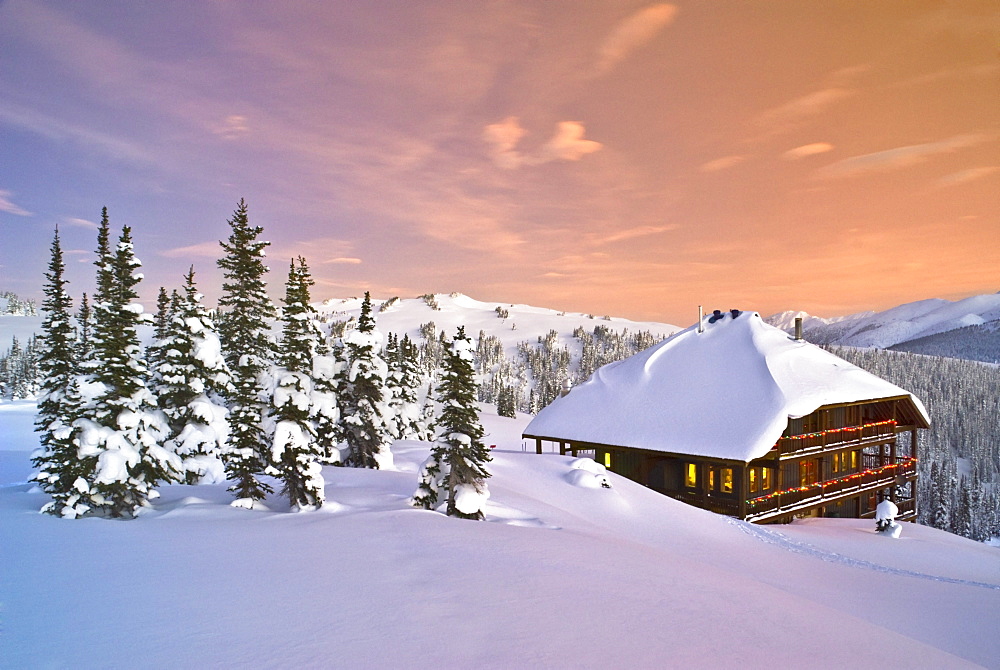 Backcountry Ski Lodge, Purcell Mountains, British Columbia