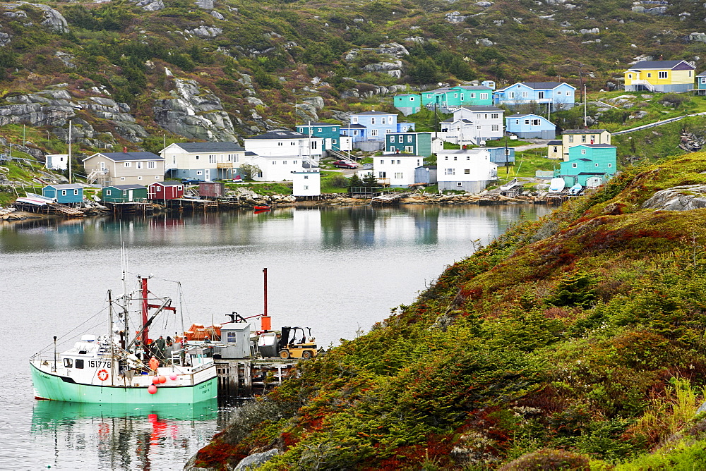 View of Village in Rose Blanche, Newfoundland