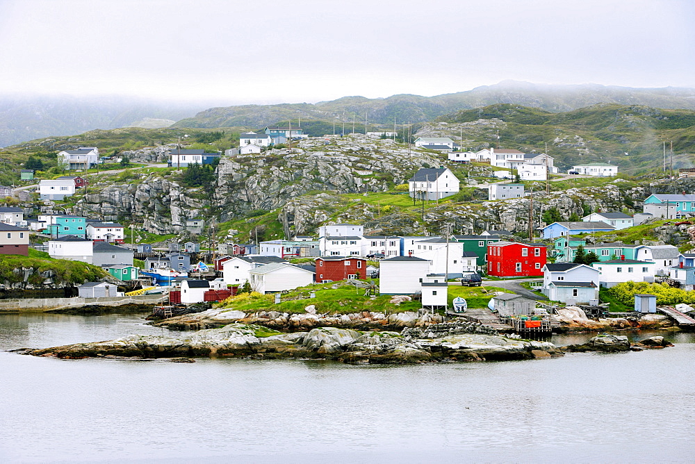 View of Village in Rose Blanche, Newfoundland
