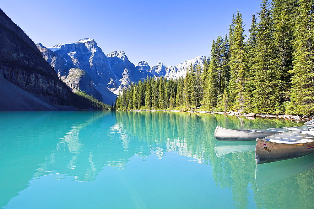 Moraine Lake and Valley of the Ten Peaks, Banff National Park, Alberta