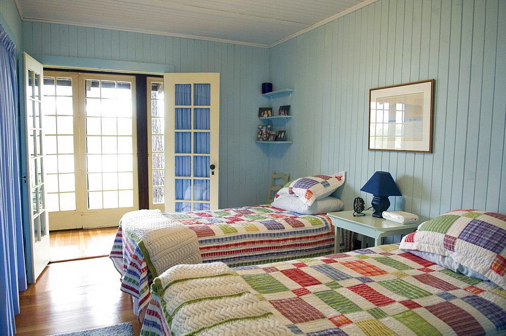 Cottage bedroom, Lake of the Woods, Kenora, Ontario