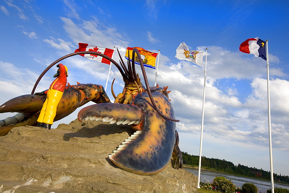 Giant lobster, Shediac, New Brunswick