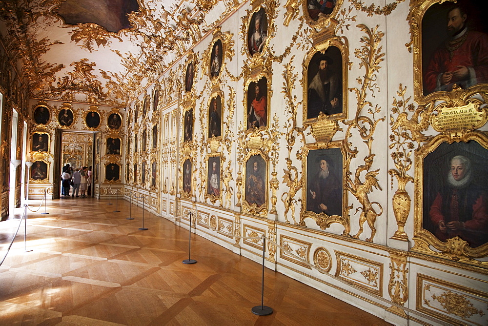 Ancestral Gallery at the Residence, Munich, Bavaria, Germany