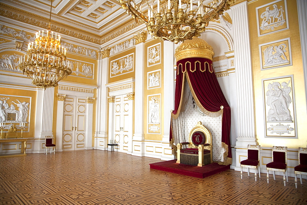 Throne Hall of King Ludwig at the Residence, Munich, Bavaria, Germany