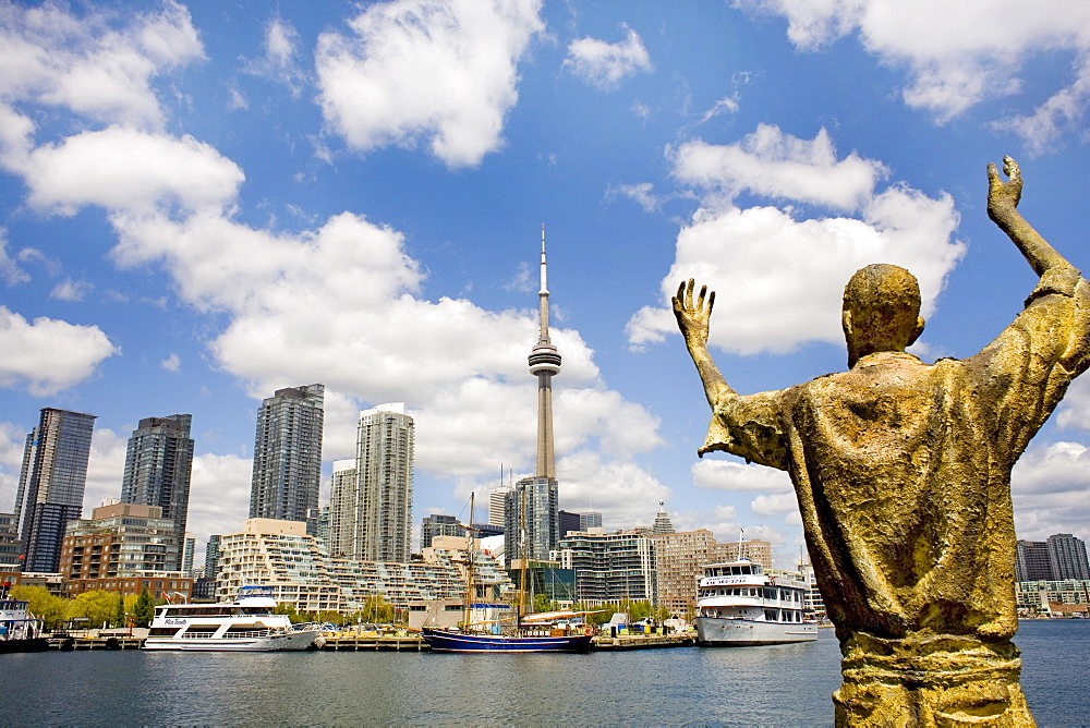 View of the City from Ireland Park, Toronto, Ontario