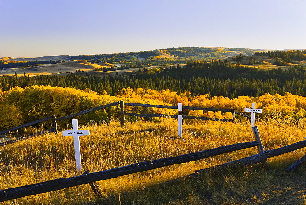 Cemetery at Fort Walsh, Cypress Hills Interprovincial Park, Saskatchewan