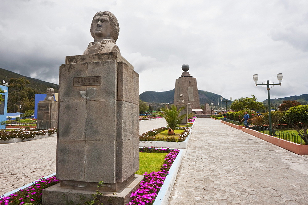 Mitad del Mundo (Middle of the World) Monument near the Equator, Pichincha, Ecuador