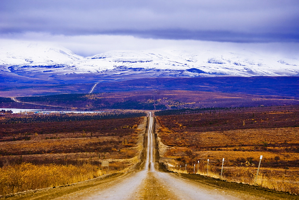 Dempster Highway and Richardson Mountains, Northwest Territories