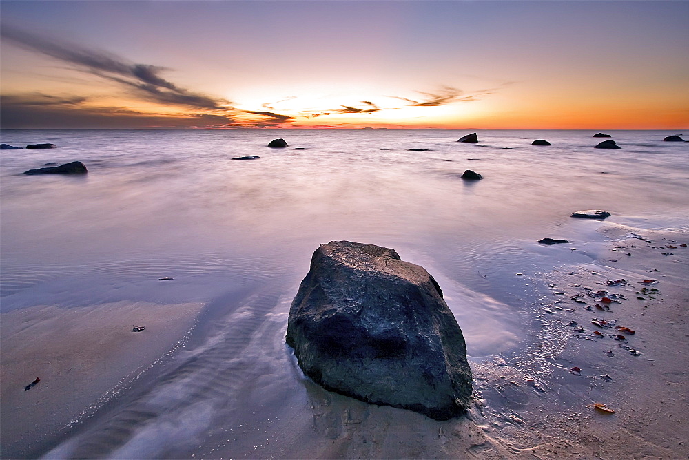 Lake Winnipeg sunset, Victoria Beach, Manitoba