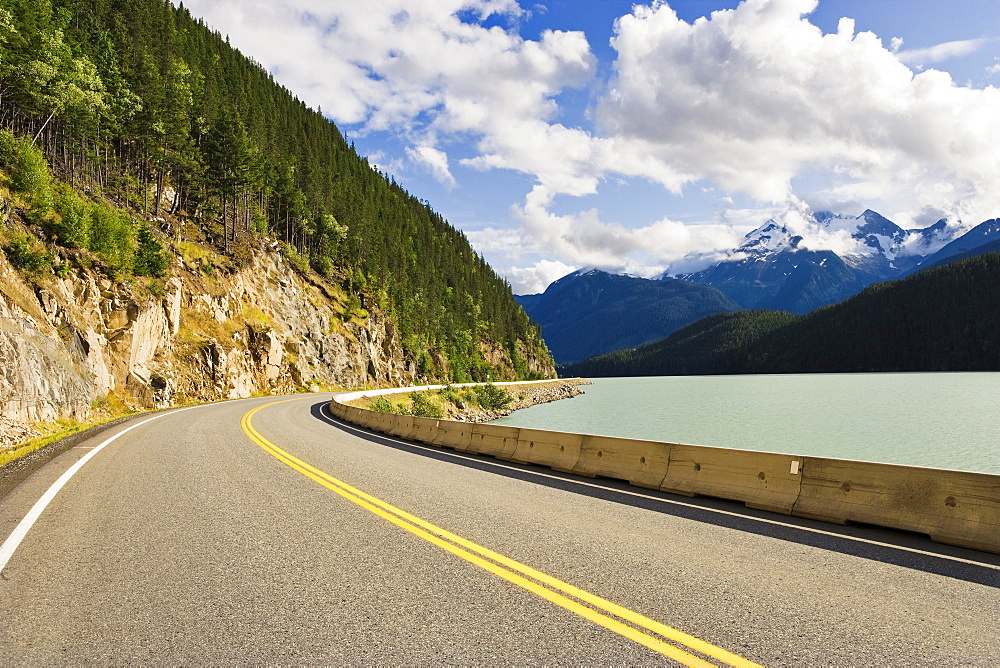 Lava Lake and Alder Peak, Nisga'a Highway, British Columbia