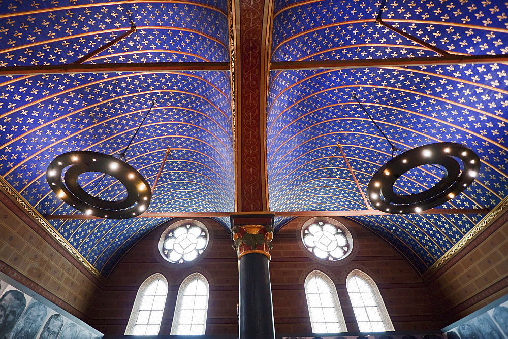 Ceiling of the Salle des Etats General of the Chuteau de Blois, Blois, France