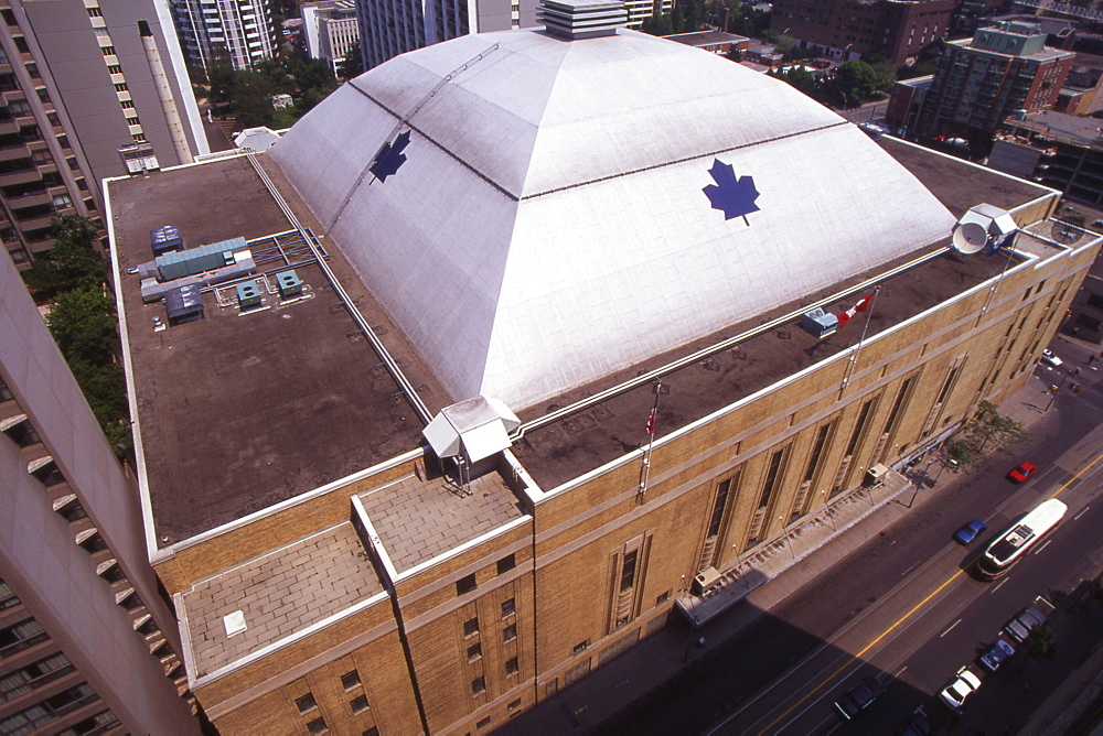 A.Marsh; 3524-0120-11, Overview of Maple Leaf Gardens, Toronto, ON