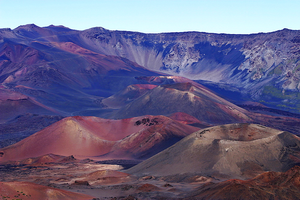 Hawaii, Maui, Haleakala Crater, Haleakala National Park.