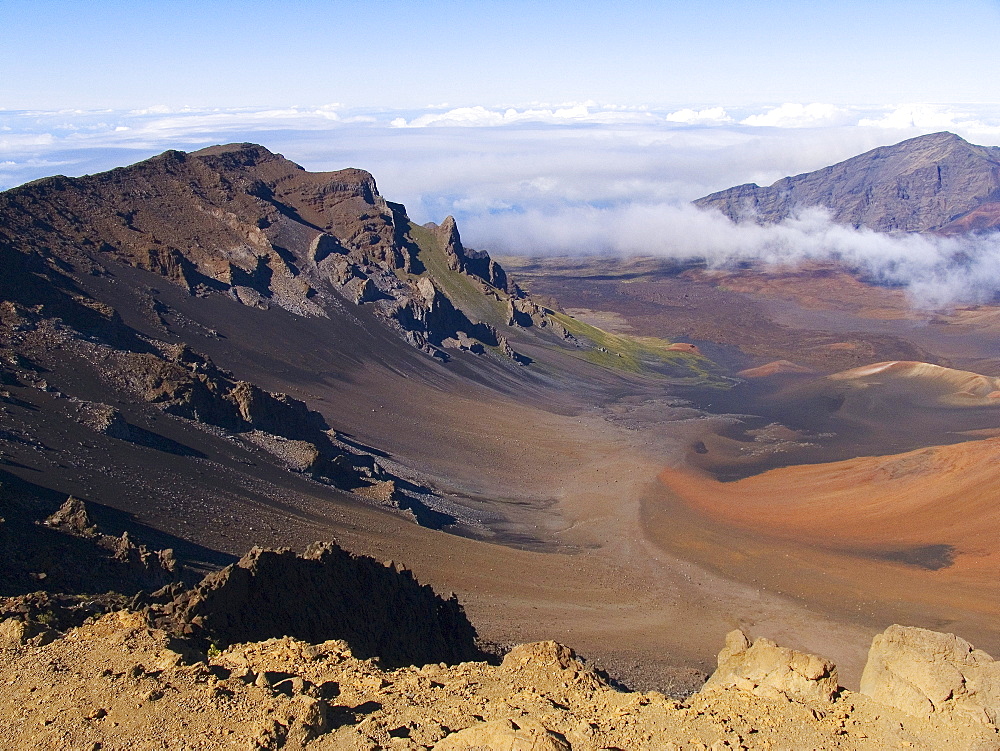 Hawaii, Maui, Haleakala Crater, Haleakala National Park