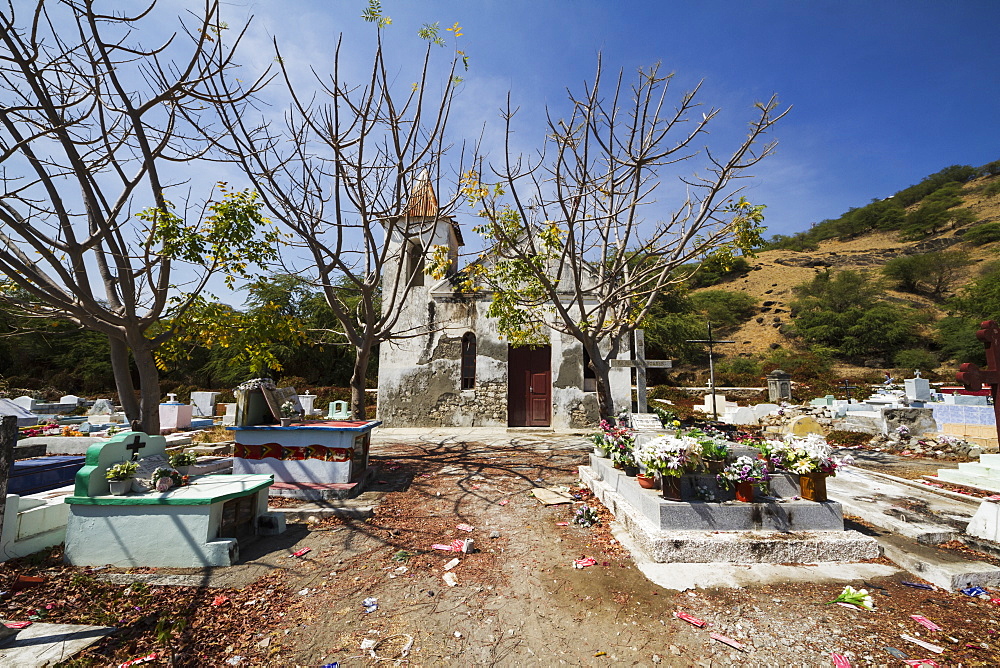 Tombs in the municipal cemetery, Manatuto, East Timor