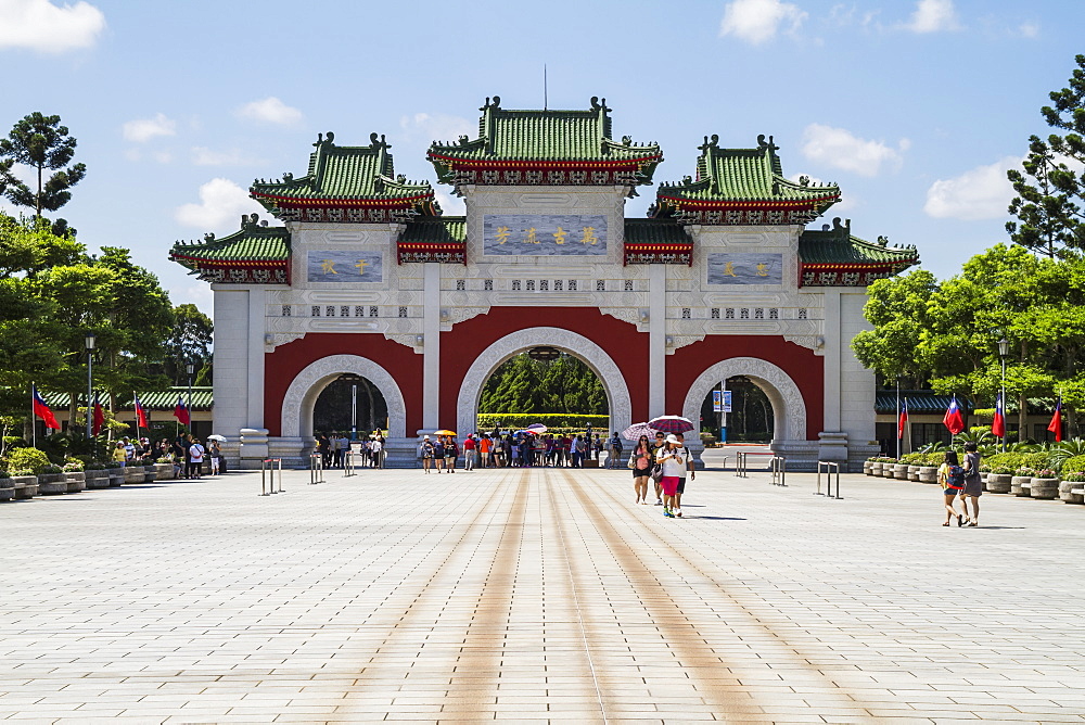 Gate of the National Revolutionary Martyrs' Shrine, Taipei, Taiwan