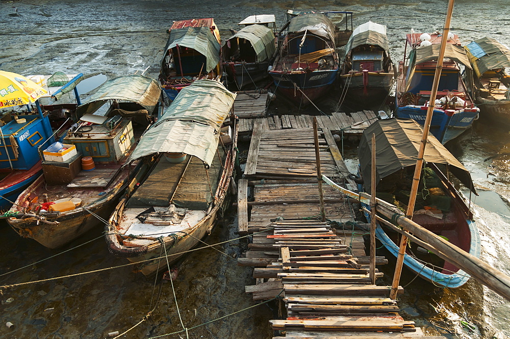 Old fishing harbour, Xiamen, Fujian province, China