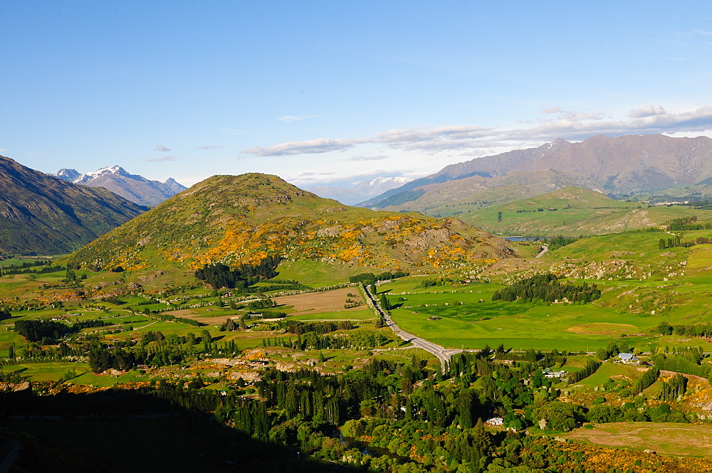 View of the South Island landscape in the Reefton area, West Coast, South Island, New Zealand, Pacific 