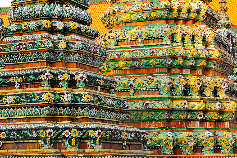 Wat Poh temple, Bangkok, Thailand, Southeast Asia, Asia