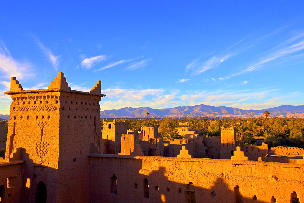 Kasbah Amerhidil, Skoura, Ouarzazate Region, Morocco, North Africa, Africa