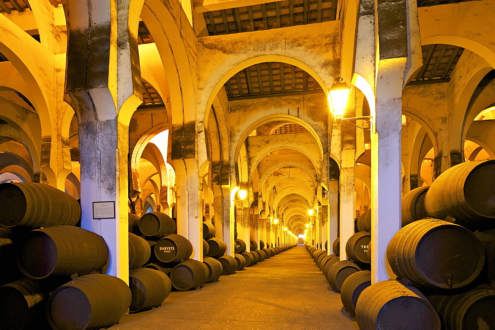 Bodegas Harvey, Jerez de la Frontera, Cadiz Province, Andalucia, Spain, Europe